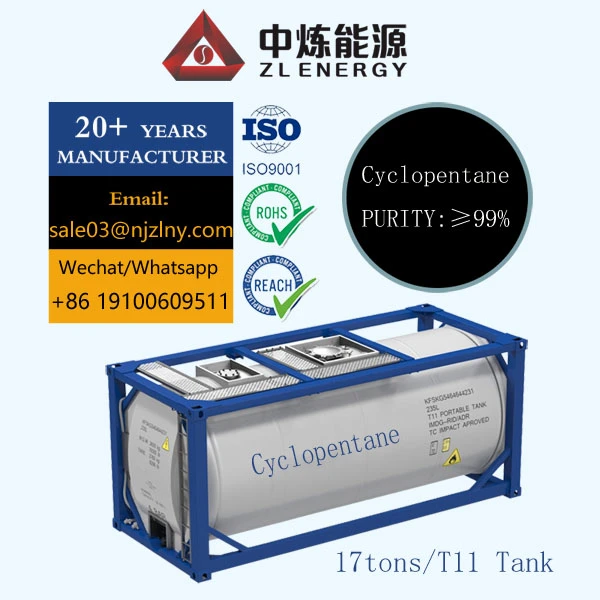 Trung Quốc Các nhà sản xuất xe tăng xuất khẩu Cyclopentane